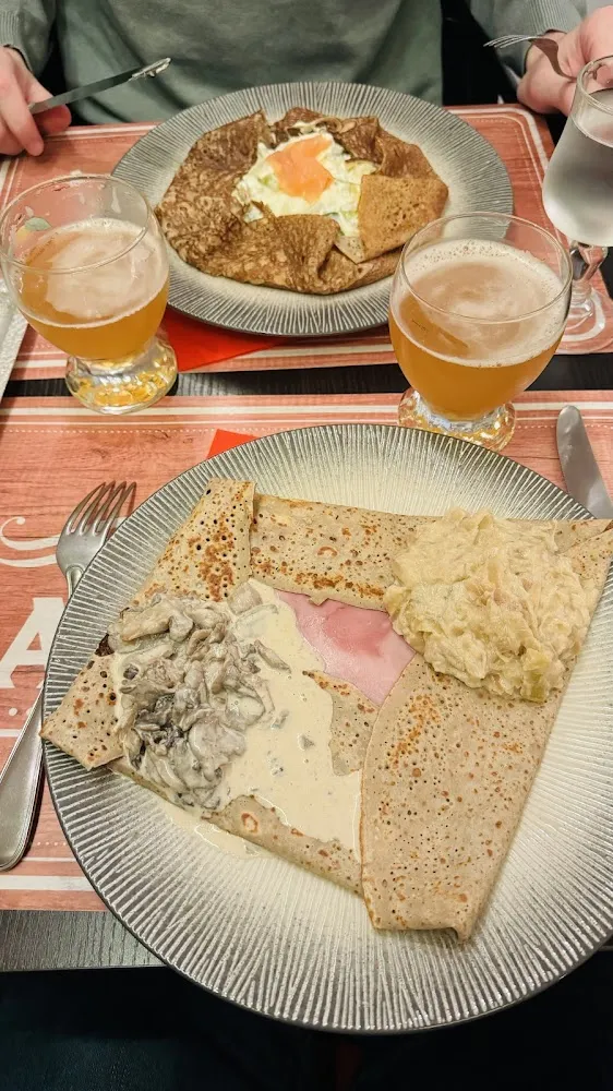 Crêpe Jambon Fromage